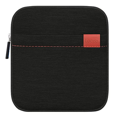 Lacdo Waterproof External USB CD DVD Writer Blu-Ray Protective Storage Carrying Case Bag Compatible Apple MD564ZM/A SuperDrive,Magic Trackpad, Samsung/LG/Dell/ASUS/External DVD Drives, Black - color: Black