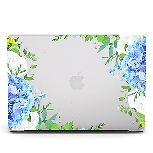 Hard Cover Compatible with MacBook Air 11 inch Case 2015 2014 2013 2012 2011 2010 Realease Model A1465 A1370, Color Printing Matt Plastic Hard Protective Shell Cover Case - Blue Flower - color: 1014 Blue flower, size: Air 11" 2010-2015(A1370/A1465)