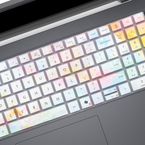 Keyboard Cover for 16" Dell Pro 16/Pro 16 Plus/Pro Max 16 PB16250 PB16255 PC16250 PC16255 MC16250 MC16255 & Pro Max 18 Plus MB1825 2025 2024 18-inch (NOT FIT Dell Pro 16 Premium, Pro 3/5/7 16") - color: Dazzle