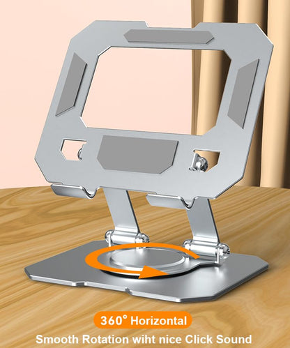 360° Rotating Tablet Desk Holder for All iPad/Tablets | For iPad, For Tablets, Universal Compatibility - color: Black