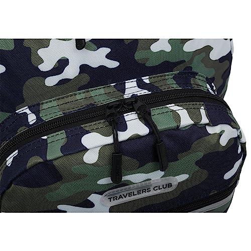 Travelers Club 18" Rolling Backpack with Shoulder Straps, Camo - color: Camo, size: 18 Inch