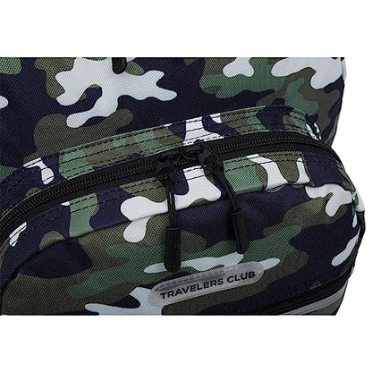 Travelers Club 18" Rolling Backpack with Shoulder Straps, Camo - color: Camo, size: 18 Inch