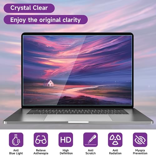2 Pack 14 Inch Anti Blue Light Screen Protector for HP 14" Laptop/HP Pavilion 14/HP Chromebook 14/HP Stream 14/HP ProBook 14/Acer Chromebook 14/Acer Aspire 14/Acer Chromebook 314|514/Asus Chromebook - size: 14.6 inch with 16:9 aspect ratio