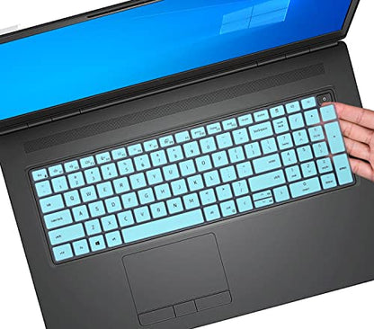 Keyboard Cover for Dell Latitude 3550 3540 5550 5540 5520 5521 5530 5531 15.6", Dell Precision 3590 3591 3580 3581 3570 3571 3560 3561 15.6" Keyboard Skin Protector, Mint - color: Mint