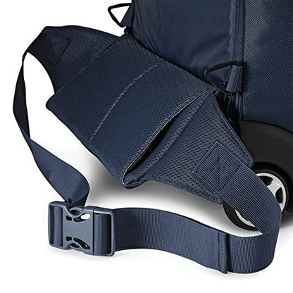 High Sierra Powerglide Pro Wheeled Backpack, Rolling Laptop Bag for Travel, Fits most 15.6” Laptops, 40L, Indigo Blue - color: Indigo Blue