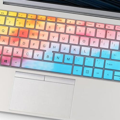 Keyboard Cover for HP EliteBook 840 G7 G8 14 Inch Notebook, HP EliteBook 845 G7 G8 14 Inch Notebook PC Model Laptop US Layout Keyboard Skin(Not for HP Elitebook 840 G5/G6)-Dazzling - color: Dazzling