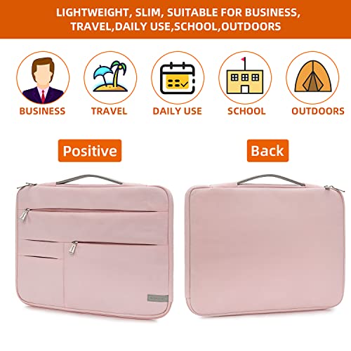 KINGSLONG Laptop Bag, Laptop Case Sleeve with strap, Laptop Case Bag Lightweight Slim Computer Bag Notebook Carrying Cover