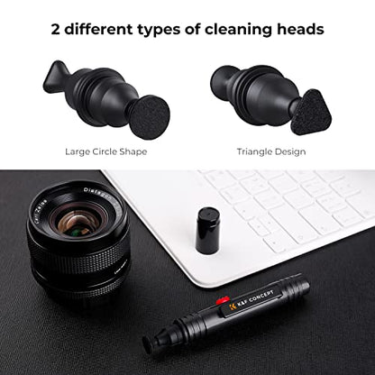 K&F Concept 20-in-1 Keyboard Cleaning Kit Laptop Cleaner with Lens Cleaning Pen, Multifunctional Electronic Device Cleaning Tool, for iPhone AirPods MacBook iPad Camera