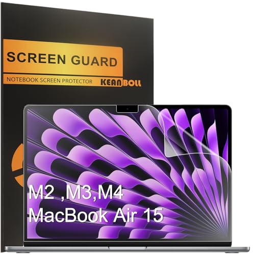 3 Pack Anti Glare Screen Protector for New Apple 2026-2025-2024-2023 MacBook Air 15 inch (Model: A3448 A3241 A3114 A2941) Laptop with M5 M4 M3 M2 Chip 15.3 inch Laptop,Anti Fingerprint (Matte) Shield - size: MacBook Air 15.3 inch