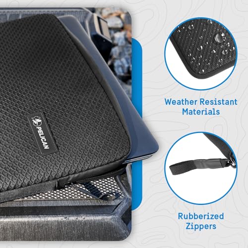 Pelican Traveler Laptop Bag/Case with Padded Exterior (14 Inch) - Black | Lightweight, Compact, Weather Resistant, and Heavy Duty Laptop Sleeve for All Laptops from 12 to 14 inches - MacBook Pro/Air - size: 14 Inch - Traveler Series