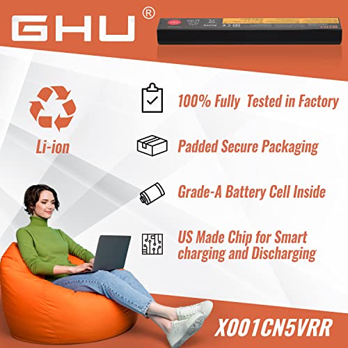 GHU New Battery 58 WH Compatible with Thinkpad G580 Y580 G480 G485 G585 Y480 Y480N Y485 Y485N Y480P Y580 Y580N Y485P Z380 Z480 Y580P Z580 Z585 Z485 G700 G710 P580 P585 - style: 58Wh/(75+)