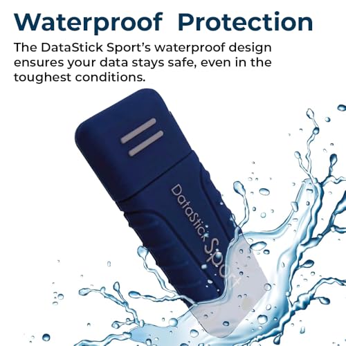 Water Resistant 32GB DataStick Sport by Centon, 5 Pack, USB 3.2 Gen1 Flash Drive Memory Stick for Storage and Backup - size: 32 GB, style: Pack of 5