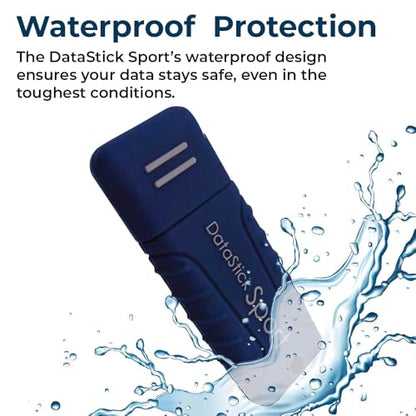 Water Resistant 32GB DataStick Sport by Centon, 5 Pack, USB 3.2 Gen1 Flash Drive Memory Stick for Storage and Backup - size: 32 GB, style: Pack of 5