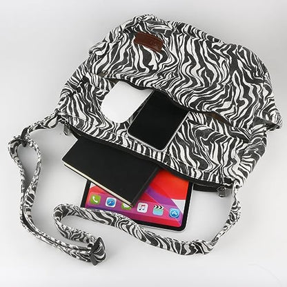 Large Canvas Messenger Bag with Multiple Pockets for Men and Women, Crossbody Shoulder Tote Hobo Laptop Bag - color: 91 - Banma Line