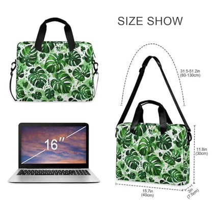 JIPONI Laptop Bag For Women Men, 15.6 16 IN Tote Work bags, Briefcase Messenger Computer Case 01 - color: Multi 3
