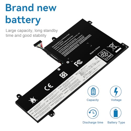 ASUNCELL L17M3PG2 Laptop Battery Compatible with Lenovo Legion Y7000-2019 Y7000P-1060 Y530-15ICH-1060 Y540-15IRH Y540-17lRH Series L17C3PG2 5B10Q88555 5B10Q88559 11.52V 57Wh 4955mAh Ultra-Long Line - size: L17M3PG2 11.18 × 5.59 × 0.67 in