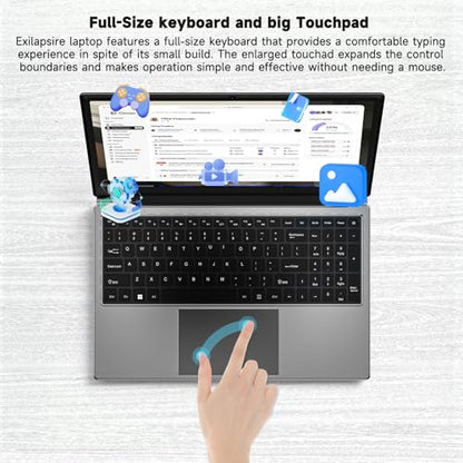 16 inch Laptop Computer,8GB RAM 256GB SSD Storage Laptop PC,with AMD A9 Processor(up to 3.2GHz),IPS FHD Display,Win11,Students & Work Notebook Computer, Cooling System, 9000mAh Battery
