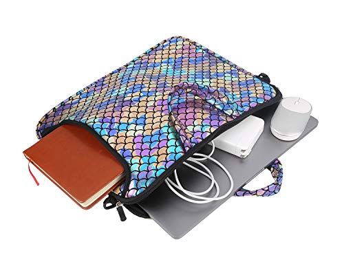 17.3-Inch Laptop Shoulder Carrying Bag Case Sleeve For 17" 17.3 inch HP DELL (Colorful) - color: Colorful