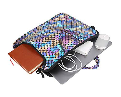 17.3-Inch Laptop Shoulder Carrying Bag Case Sleeve For 17" 17.3 inch HP DELL (Colorful) - color: Colorful