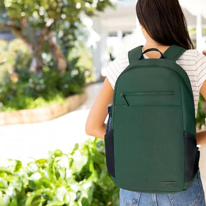 Travelon Anti-Theft Metro Backpack with RFID blocking pouch - color: Navy