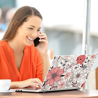 Laptop Skin Decal HP 15.6" - Botanical, Laptop Cover Sticker, No Cutting Required, No Bubble, Waterproof, Scratch Resistant - Including Wide Screen and Wrist Pad - size: 15.6 inch