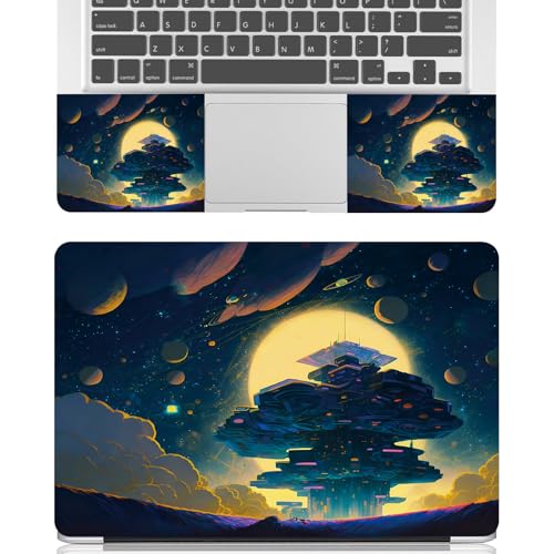 Universal Laptop Skin Sticker Decal for 11.6”12" 13" 13.3" 14" 15" 15.4" 15.6" Reusable Waterproof Scratch-Scratch Resistant Protective Vinyl Laptop Notebook Skin Stickers - City - color: City