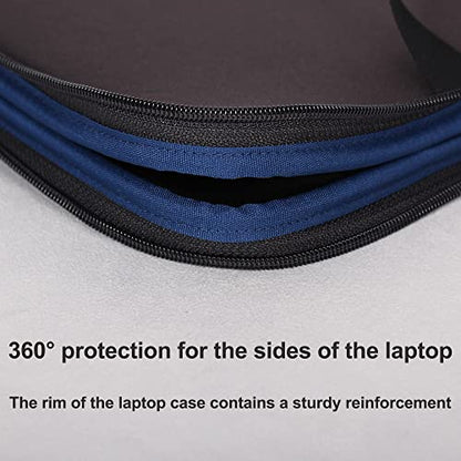 Laptop Sleeve 15.6 Inch, Protective Laptop Case with Handle & Inner Pocket, Lightweight Bag, Notebook Computer Carrying Cover (Black)