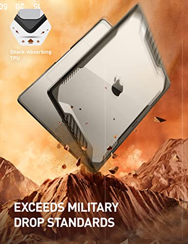 SUPCASE for MacBook Pro 16 Inch Case with Stand 2026-2021 (Unicorn Beetle Pro), M5/M4/M3/M2/M1 Pro/Max A3429 A3428 A3403 A3186 A2991 A2780 A2485 Heavy Duty Protective Cover for MacBook Pro 16",Black - size: MacBook Pro 16"