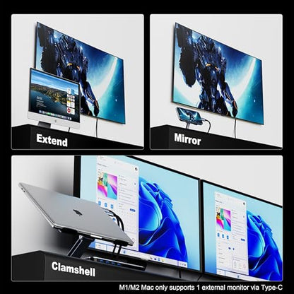 BENFEI USB C to HDMI 10 Feet Cable [4K@60Hz, Aluminum Shell, Nylon Braided], Thunderbolt 3/4/5 Compatible with iPhone 15 Pro/Max, MacBook Pro/Air 2023, iPad Pro, Surface Book 2, Galaxy S23 and More - size: 10 Feet, style: 4K@60Hz