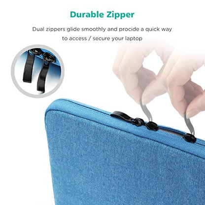 NIDOO 13-14 inch Laptop Sleeve Case Protective Computer Cover for 14" MacBook Pro M5 M4/ 14.4" Surface Laptop Studio / 14" Lenovo IdeaPad 5i Gen 9 / ThinkPad X1 Carbon/ P14s T14 E14 HP Dell Acer - color: Blue, size: 13-14 Inch / Surface Laptop Studio