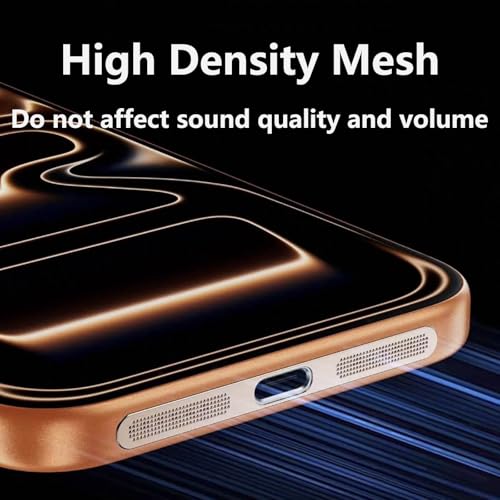 for iPhone 17 Pro Earpiece Speaker Mesh Anti Dust Proof Adhesive Cover - 5PCS / Silver - color: Silver, size: iPhone 17 Pro