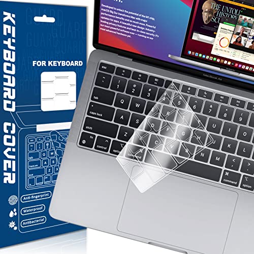 Clear Ultra Thin TPU Keyboard Cover for M1 Chip MacBook Air 13" 2020,Model Number A2179 A2337 US Layout Keyboard Protector Accessories - color: Clear, size: MacBook Air 13 2020( A2179 A2337)