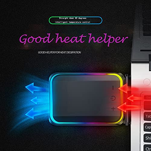 HBJWOV Vacuum Portable Notebook Laptop Cooler Air External Extracting Cooling Fan for Laptop Speed Adjustable
