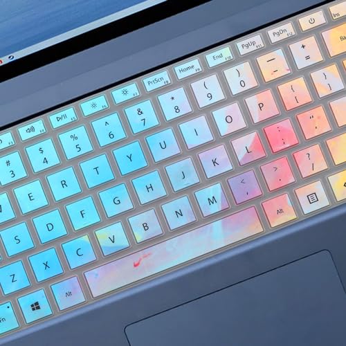 Microsoft Surface Keyboard Cover for Laptop 6/5/4 13.5"/"15", Surface Laptop Studio 2 (2023), Studio 14.4" - Protective Cover Skin - Colorful - color: Colorful