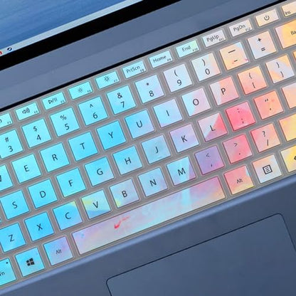 Microsoft Surface Keyboard Cover for Laptop 6/5/4 13.5"/"15", Surface Laptop Studio 2 (2023), Studio 14.4" - Protective Cover Skin - Colorful - color: Colorful
