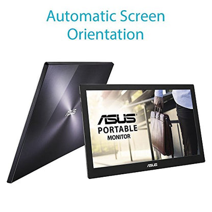 ASUS MB169B+ 15.6in Full HD 1920x1080 IPS USB Portable Monitor (Renewed)