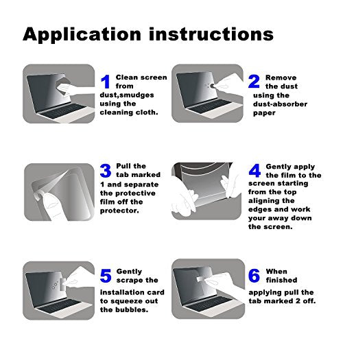 15.6 inch Anti-Scratch LCD Laptop Screen Protector Guard Cover for Dispaly 16:9 Notebook Film