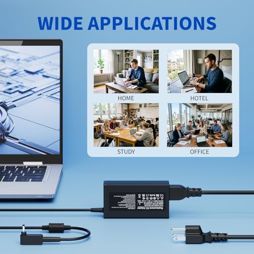19V 3.42A 65W for Acer Laptop Charger 3.0x1.1MM Connector, Compatible with Acer Chromebook Aspire 5 3 A315-23 A515-45, N15Q9 N15Q10 N15V1 N16P1 CB3 CB5, Swift Laptop 1/3 Series