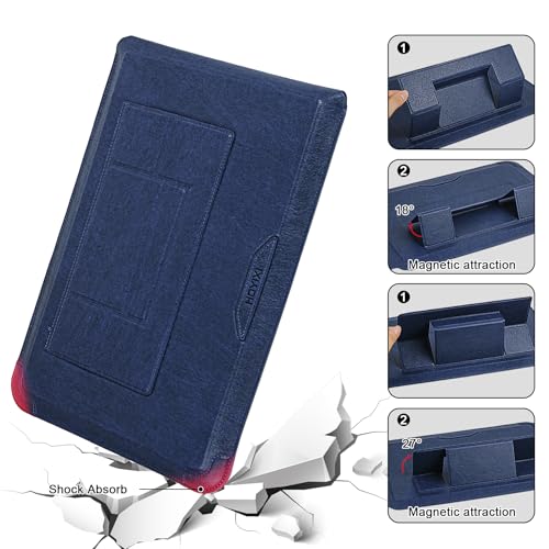 HoYiXi 15.6 16 Inch Laptop Sleeve Case with Stand Feature for MacBook Pro 16 2025 & 2021,ASUS Vivobook 15/MacBook Pro 15/Surface 3/Matebook D15/Galaxy Book Flex,15-16'' Laptop Cover,Blue - color: Blue, size: 15-16'' laptop