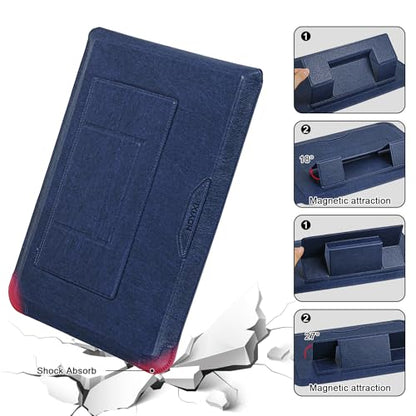 HoYiXi 15.6 16 Inch Laptop Sleeve Case with Stand Feature for MacBook Pro 16 2025 & 2021,ASUS Vivobook 15/MacBook Pro 15/Surface 3/Matebook D15/Galaxy Book Flex,15-16'' Laptop Cover,Blue - color: Blue, size: 15-16'' laptop