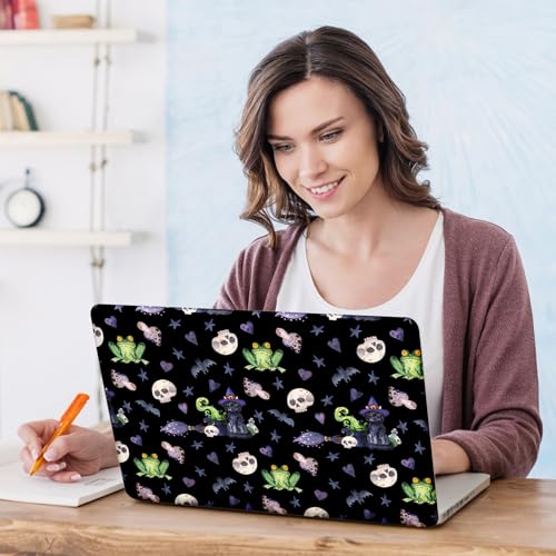 DINKY 17 inches Laptop Skin Sticker Netbook Universal Reusable Protector Cover Decal Fits 16" 16.5" 17" 17.3 inch Laptop Protector Notebook (Skeleton Frog) - color: Skeleton Frog