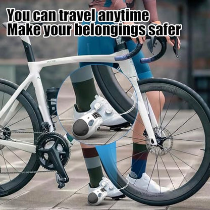 YACSEJAO Retractable 75 CM/2.5 FT Steel Wire Cable Lock, 3 Digit Combination Lock, Silver, Bike, Motorcycle, Luggage, Locker