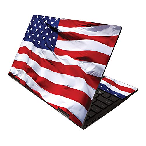 MightySkins Skin for HP Envy x360 13" (2020) - American Flag | Protective, Durable, and Unique Vinyl Decal wrap Cover | Easy to Apply, Remove, and Change Styles | Made in The USA - color: American Flag