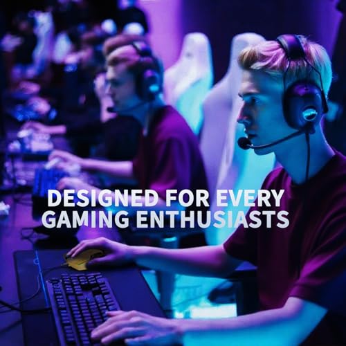 Gaming Mouse, Wired Gaming Mouse with RGB Backlit, 7200DPI Adjustable, PC Gaming Mice with 7 rogrammable Macro Buttonsg, Ergonomic Mouse Gamer for PC, Desktop, Mac，Laptop, Chromebook.