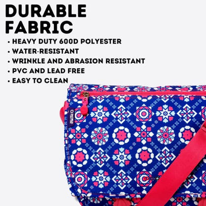 J World New York Terry Messenger Bag for Women Girls School Kids - color: Trinket