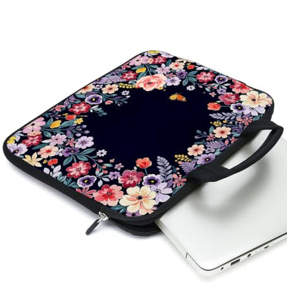 15.6" Laptop Sleeve 14" 15" 15.4" Chromebook Case Ultrabook Case Notebook Sleeves PC Messenger Bag (XM-15ST-3) - color: XM-15ST-3