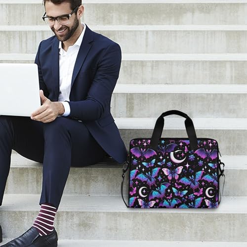 MNSRUU Laptop Bag for 15.6 inch Black Gothic Bats - color: Bats A8889