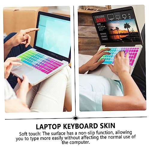 Keyboard Protective Film Skin Dust Cover Gradient Pattern Style