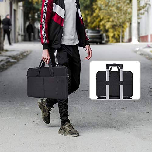 17-17.3 Inch Laptop Case Sleeve for HP 17.3/ Pavilion 17/ Envy 17/ OMEN 17, Acer Chromebook 17, Asus Vivobook Pro, Dell Inspiron 17 Notebook Computer Bag(Black) - color: Black, size: 17.3 Inch