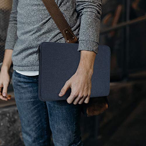 15.6 Inch Laptop Sleeve Case Bag for HP Envy x360/ Pavilion/Victus 15.6" Gaming Laptop, ASUS VivoBook 15.6/TUF/ZenBook 15, IdeaPad 3, Razer Blade 15.6, Acer Dell Samsung Chromebook, Navy Blue - color: Blue, size: 15.6 Inch